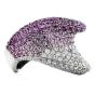 Modern10.50cts Pink Sapphire Diamond 18K Gold Wide Cocktail Ring 