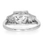 GIA 1.42 Carat Diamond Platinum Vintage Deco Engagement Ring