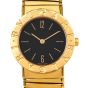 Bvlgari Tubogas 18K Yellow Gold Black Dial Swiss Ladies Watch
