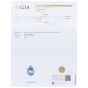 GIA 10.77ct Aquamarine Diamond Platinum Drop Pear Cut Cocktail Ring