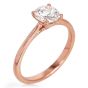 GIA 1.16  J-VS1 Carat Round cut  Diamond Rose Cut Solitaire Engagement Ring