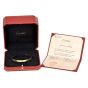 Cartier Love Bracelet 18K Yellow Gold Cuff Style Size 19