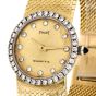 Piaget Vintage Diamond 18K Yellow Gold Quartz Ladies Watch