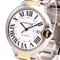 Cartier Ballon Bleu 3765 Stainless Steel Gold 42 mm Automatic Men's Watch