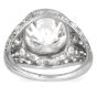 Antique Deco 7.96 carat Diamond Platinum Engagement Ring