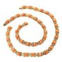 Retro Diamond Coral 18K Convertible Bracelet Necklace Set-Dover Jewelry