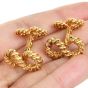 Vintage Tiffany & Co 18K Yellow Gold Infinity Rope Know Men's Cufflinks