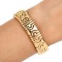 BVLGARI PARENTHESIS 18k Gold Cuff Bangle Bracelet