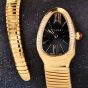Bvlgari Serpenti Diamond Tubogas 35mm Ladies 18k yellow Gold Watch