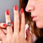 Art Deco Diamond 1.48cts Sapphire Platinum Engagement Ring
