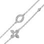 Diamond Clove18K Gold Choker Diamond By Yard Necklace