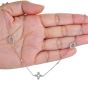 Diamond Clove18K Gold Choker Diamond By Yard Necklace