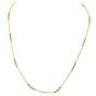 0.63 Carats  Diamond By Yard 18K Yellow Gold 18 Inches Necklace