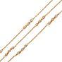 0.63 Carats  Diamond By Yard 18K Yellow Gold 18 Inches Necklace