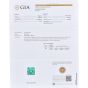 GIA Fine 4.62cts Colombian Emerald 14K Gold Solitaire Engagement Ring|Dover Jewelry|