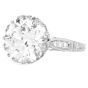  5.21cts GIA European Diamond Filigree 18K Gold Engagement Ring|DoverJewelry|