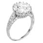  5.21cts GIA European Diamond Filigree 18K Gold Engagement Ring|DoverJewelry|