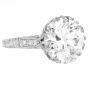  5.21cts GIA European Diamond Filigree 18K Gold Engagement Ring|DoverJewelry|