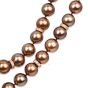 Estate Pearl Diamond Rose Gold Clasp Statement Necklace