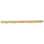  Garrard London Fleur De Lis 18K Gold Link Statement Bracelet |DoverJewelry|