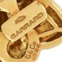  Garrard London Fleur De Lis 18K Gold Link Statement Bracelet |DoverJewelry|