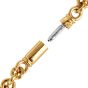  Garrard London 18K Gold Fleur De Lis Rolo Chain Necklace |Dover Jewelry |