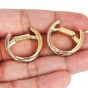Elegant Cartier 1980's Trinity Style Cufflinks 18 Karat Gold 