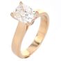 2.02cts Diamond 14K Gold Cushion H VS1 Engagement Ring - Dover Jewelry