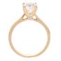 2.02cts Diamond 14K Gold Cushion H VS1 Engagement Ring - Dover Jewelry