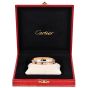 Cartier Double Love Diamond Rose White Gold Bracelet SZ 16