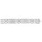 Estate 16.02cts Diamond Platinum Royal Wide Bracelet-Dover Jewelry
