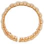 Estate 27.0cts Diamond 18K Wide Statement Cuff Bangle 