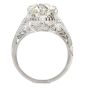 Vintage 2.93cts  Old European Diamond Gold  Engagement Ring 