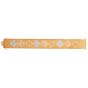 Vintage 18K Gold Tri-Tone Mesh Textured Wide Bracelet-Dover Jewelry 