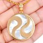 Bvlgari Bulgari Ying Yang 18k Yellow Gold Spinning Pendant