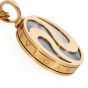 Bvlgari Bulgari Ying Yang 18k Yellow Gold Spinning Pendant