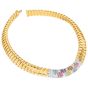 Roberto Coin Nabucco Diamond & Gemstone 18K Statement Necklace-Dover Jewelry