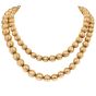 Tiffany & Co. 18K Gold Graduated Bead Long Necklace-Dover Jewelry