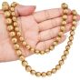 Tiffany & Co. 18K Gold Graduated Bead Long Necklace-Dover Jewelry