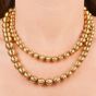 Tiffany & Co. 18K Gold Graduated Bead Long Necklace-Dover Jewelry