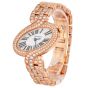 Cartier "Delices" Diamond 18K Ladies Quartz Watch-Dover Jewelry