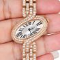 Cartier "Delices" Diamond 18K Ladies Quartz Watch-Dover Jewelry