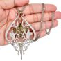 Stephen Webster 7.64cts Diamond Lemon Topaz Gold Drop Necklace
