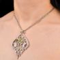 Stephen Webster 7.64cts Diamond Lemon Topaz Gold Drop Necklace