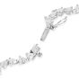 ZYDO 24.50cts Pear Diamond Floral Gold Tennis Necklace-Dover Jewelry