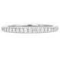 Tiffany & Co. Diamond Platinum Stacking Wedding Band-Dover Jewelry