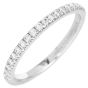 Tiffany & Co. Diamond Platinum Stacking Wedding Band-Dover Jewelry