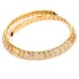 Estate Italian 5.40cts Diamond 18K Gold Collar Choker Necklace-Dover Jewelry