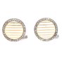 Cartier  Paris Antique  Platinum diamond Enamel Gold  Cufflinks |dover Jewelry|