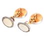 Cartier  Paris Antique  Platinum diamond Enamel Gold  Cufflinks |dover Jewelry|